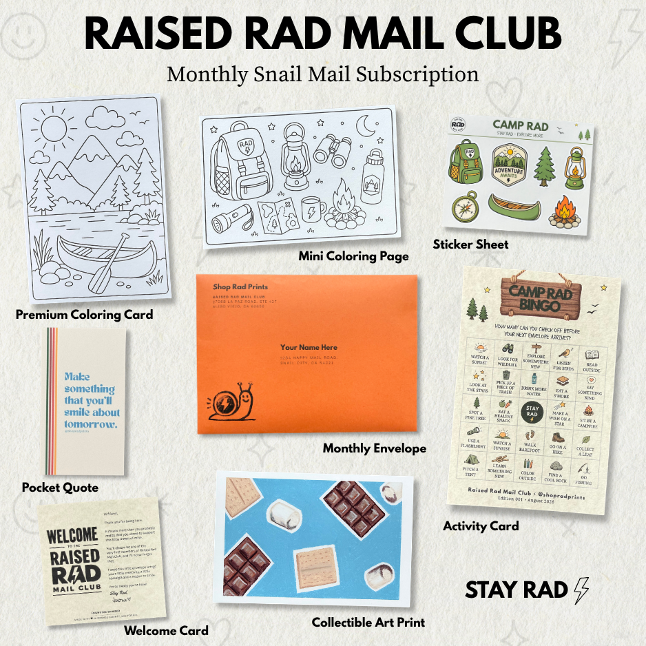 Raised Rad Mail Club